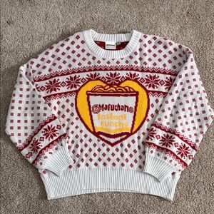 Ramen Noodle Ugly Christmas Sweater